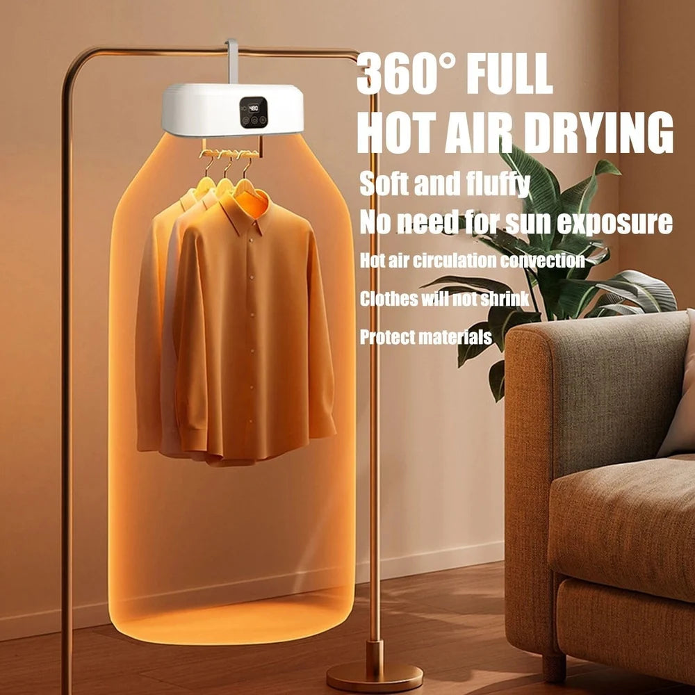 Indoor Cloth Dryer with Remote Control for Rainy & Humid Weather