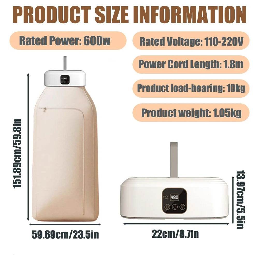 Indoor Cloth Dryer with Remote Control for Rainy & Humid Weather - ZEDIF