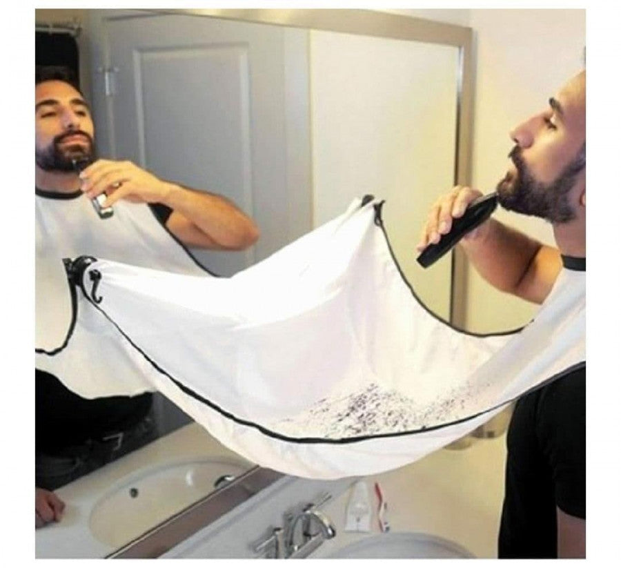 Beard Apron for Men/Women (Waterproof Beard & Hair Trimming Catcher Bib)
