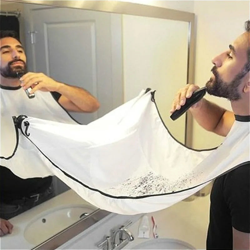 Beard Apron for Men/Women (Waterproof Beard & Hair Trimming Catcher Bib)