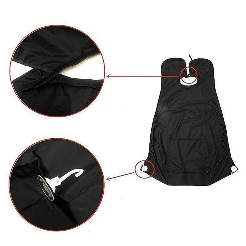 Beard Apron for Men/Women (Waterproof Beard & Hair Trimming Catcher Bib) - ZEDIF