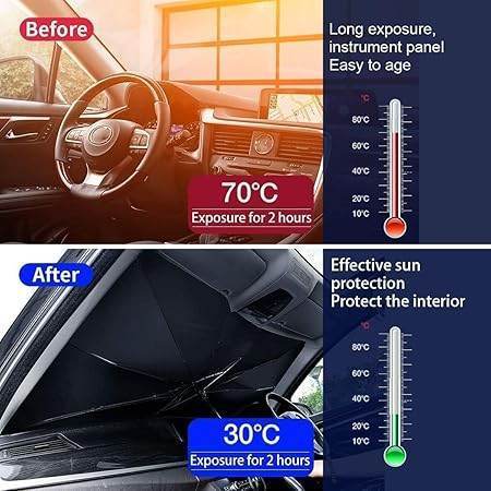 Car Sunshade Windshield Cover - ZEDIF