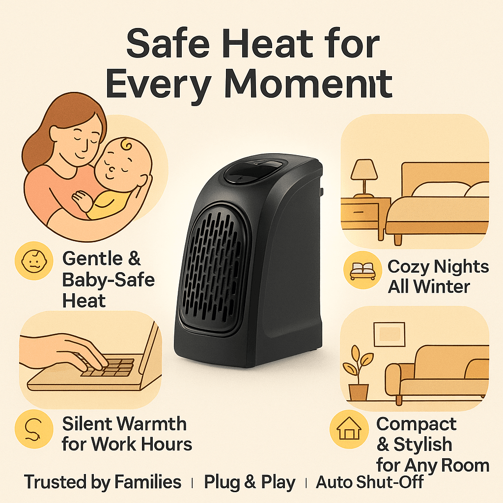 Handy Heater (plug-in digital heater) - ZEDIF