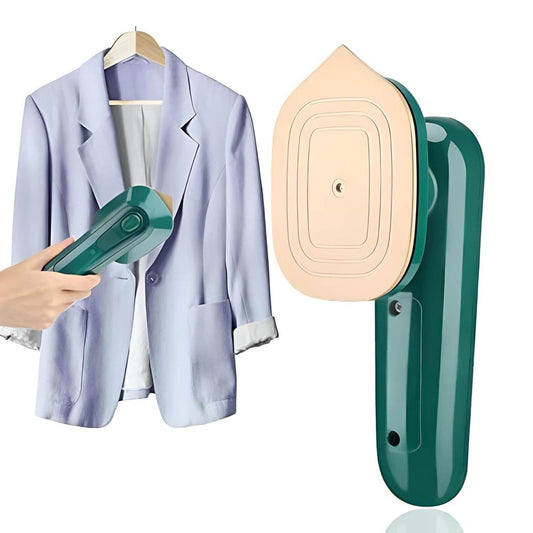 Compact Handheld Steamer (Quick Heat, Dual-Mode, Fabric-Safe, Travel-Friendly) - ZEDIF