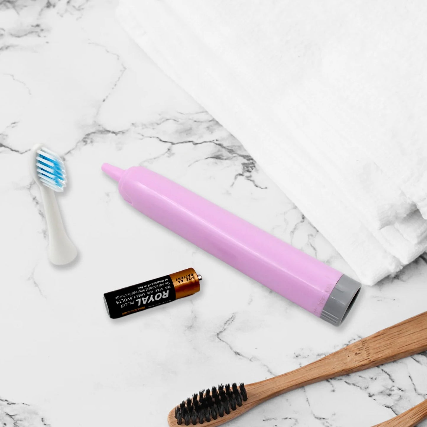 Electric Toothbrush (Battery Operated, Home & Travel Use)