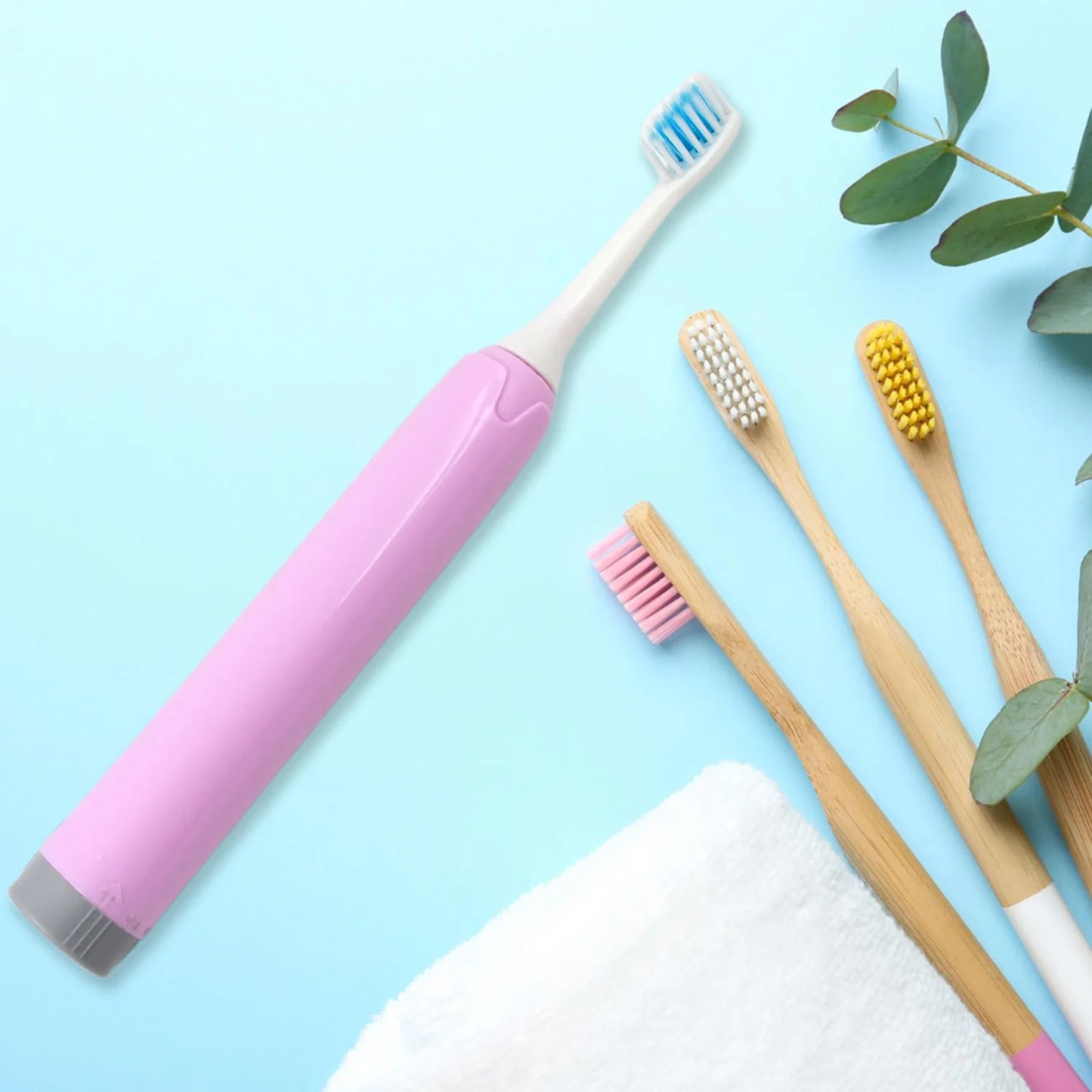 Electric Toothbrush (Battery Operated, Home & Travel Use)