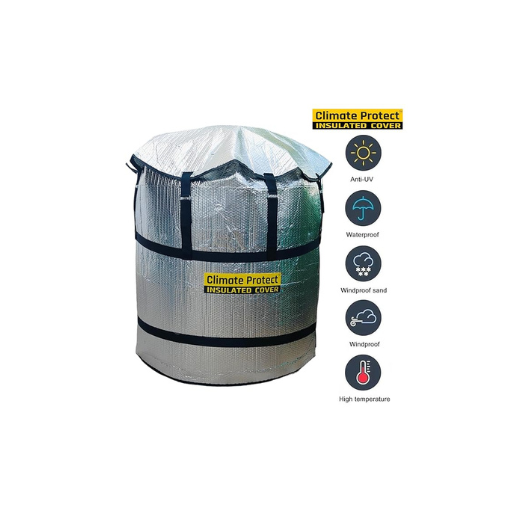 Insulated Water Tank Cover for Summers(Reflective, Customizable)