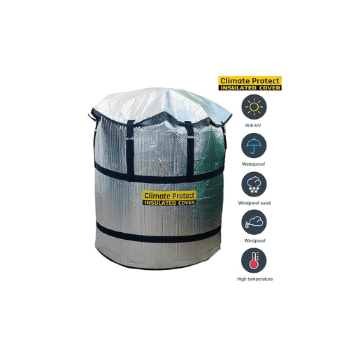 Insulated Water Tank Cover for Summers(Reflective, Customizable) - ZEDIF
