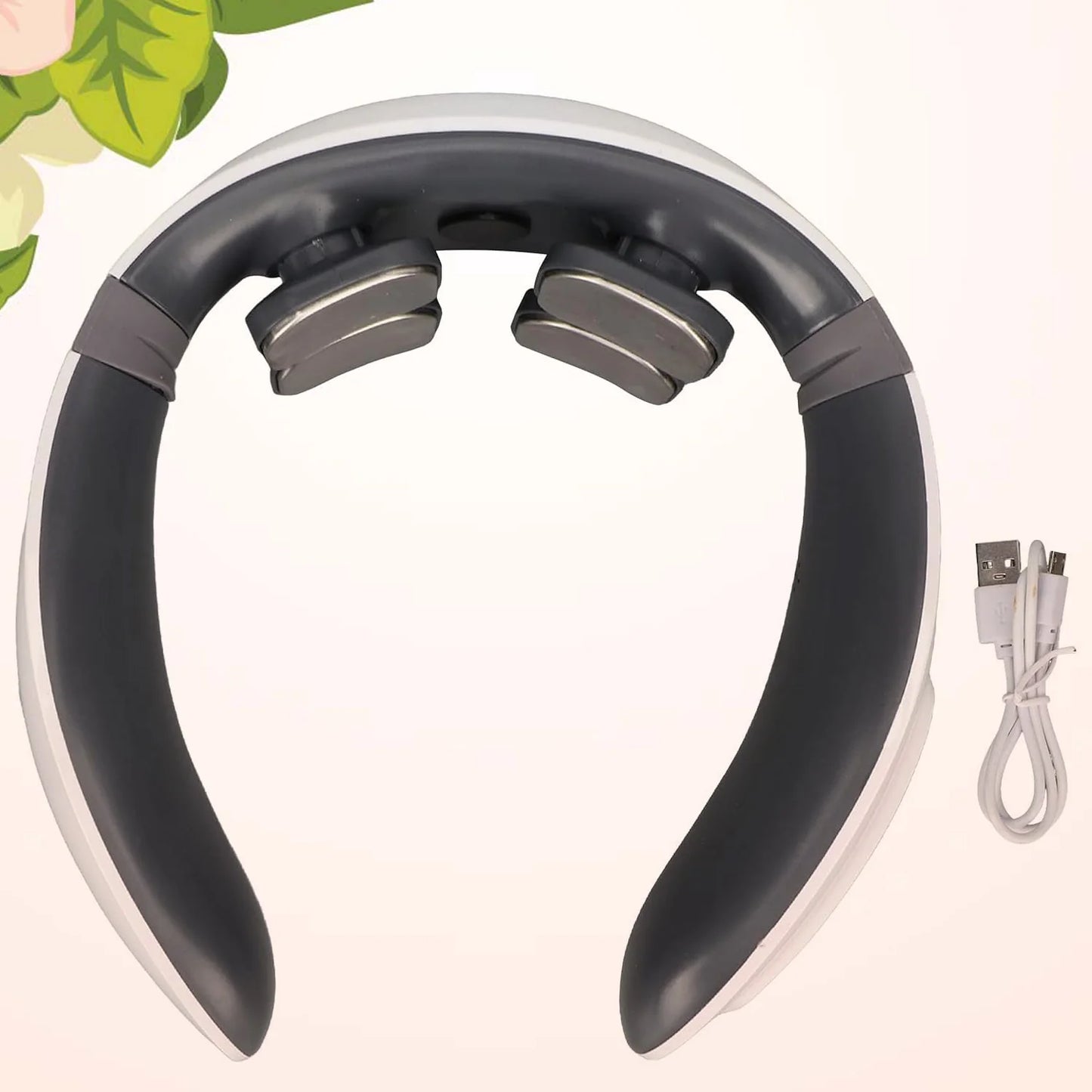 4 Heads Smart Electric Neck and Back Pulse Massager