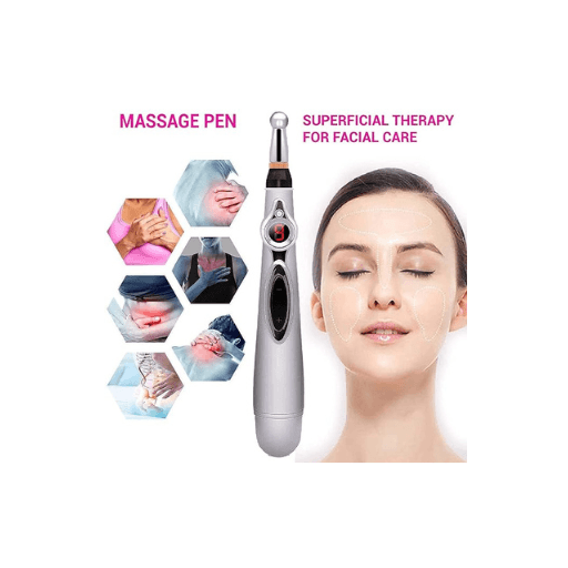 Electronic Acupuncture Pen Massager (Pain Relief & Facial Therapy) - ZEDIF