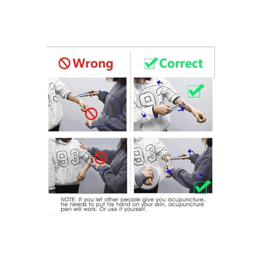 Electronic Acupuncture Pen Massager (Pain Relief & Facial Therapy) - ZEDIF