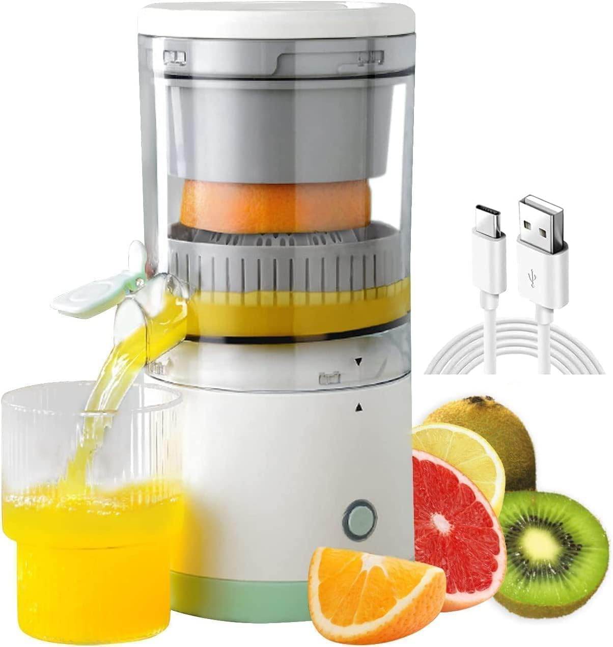 Portable Citrus Juicer (Electric, Rechargeable, Wireless, Multicolour) - ZEDIF