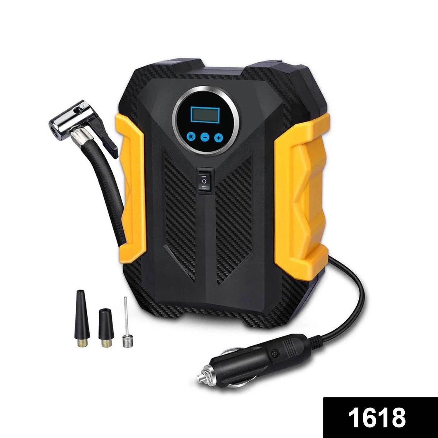 Portable Electric Car Air Compressor Pump for Car and Bike Tyre - ZEDIF