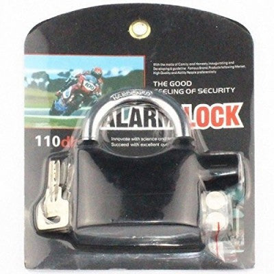 Security Alarm Lock (Anti-Theft, Motion Sensor, High-Decibel Siren)