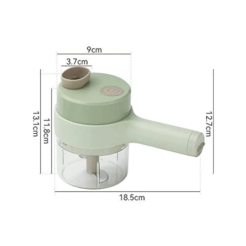 Vegetable Cutter and Meat Mincer (Handheld, Multi-Function) - ZEDIF