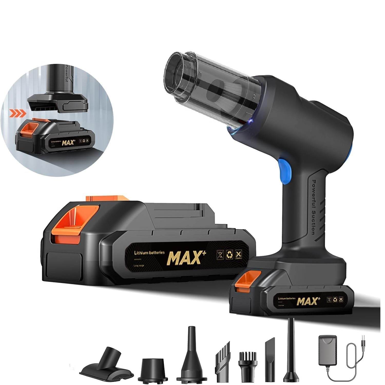 UltraPower Wireless Portable Car Vacuum Cleaner - ZEDIF