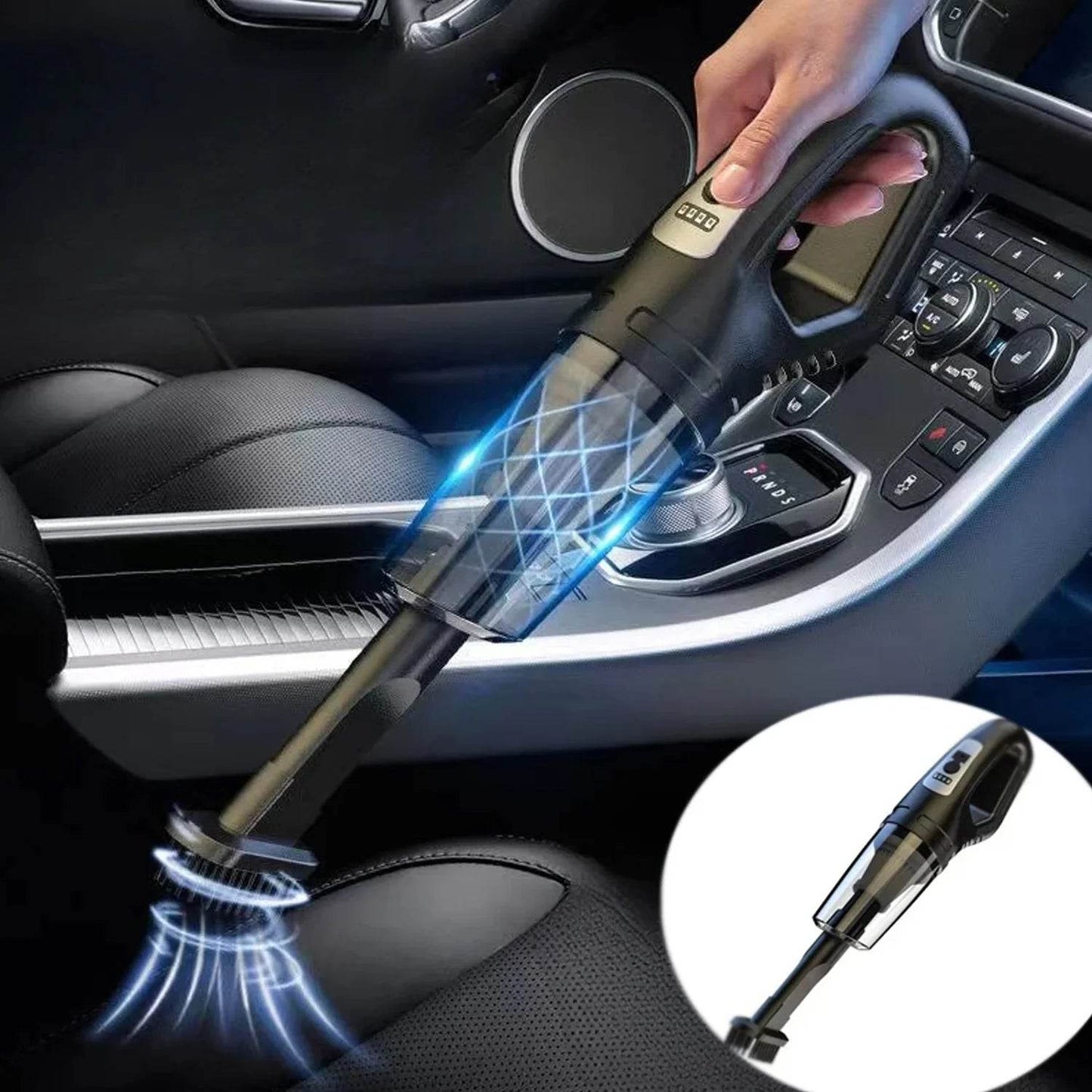 Wireless Handheld Car Vacuum Cleaner, 2 in 1 Dust Buster - ZEDIF