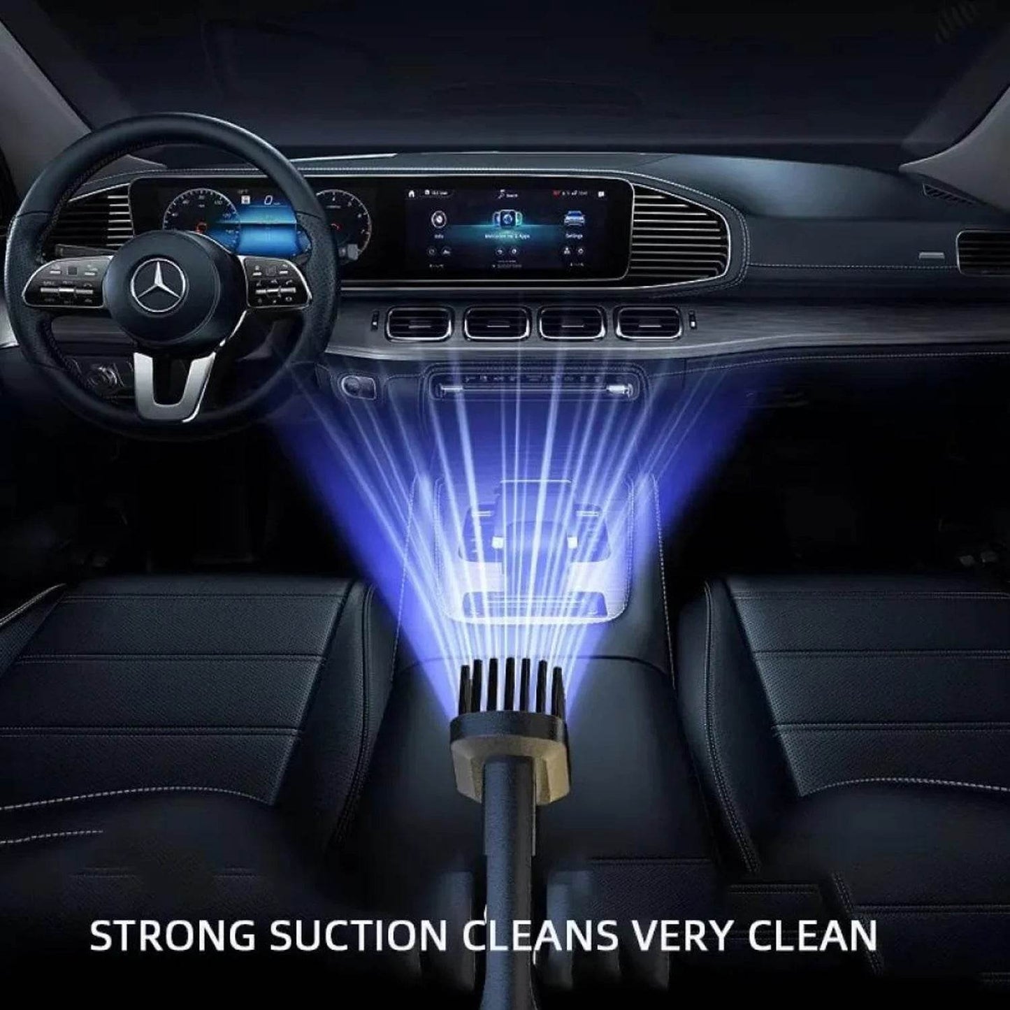Wireless Handheld Car Vacuum Cleaner, 2 in 1 Dust Buster - ZEDIF
