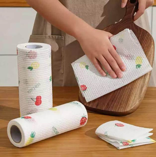 Kitchen Tissue Roll (Reusable & Washable, Eco-Friendly) - ZEDIF