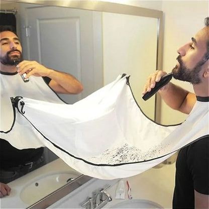 Beard Apron for Men/Women (Waterproof Beard & Hair Trimming Catcher Bib)