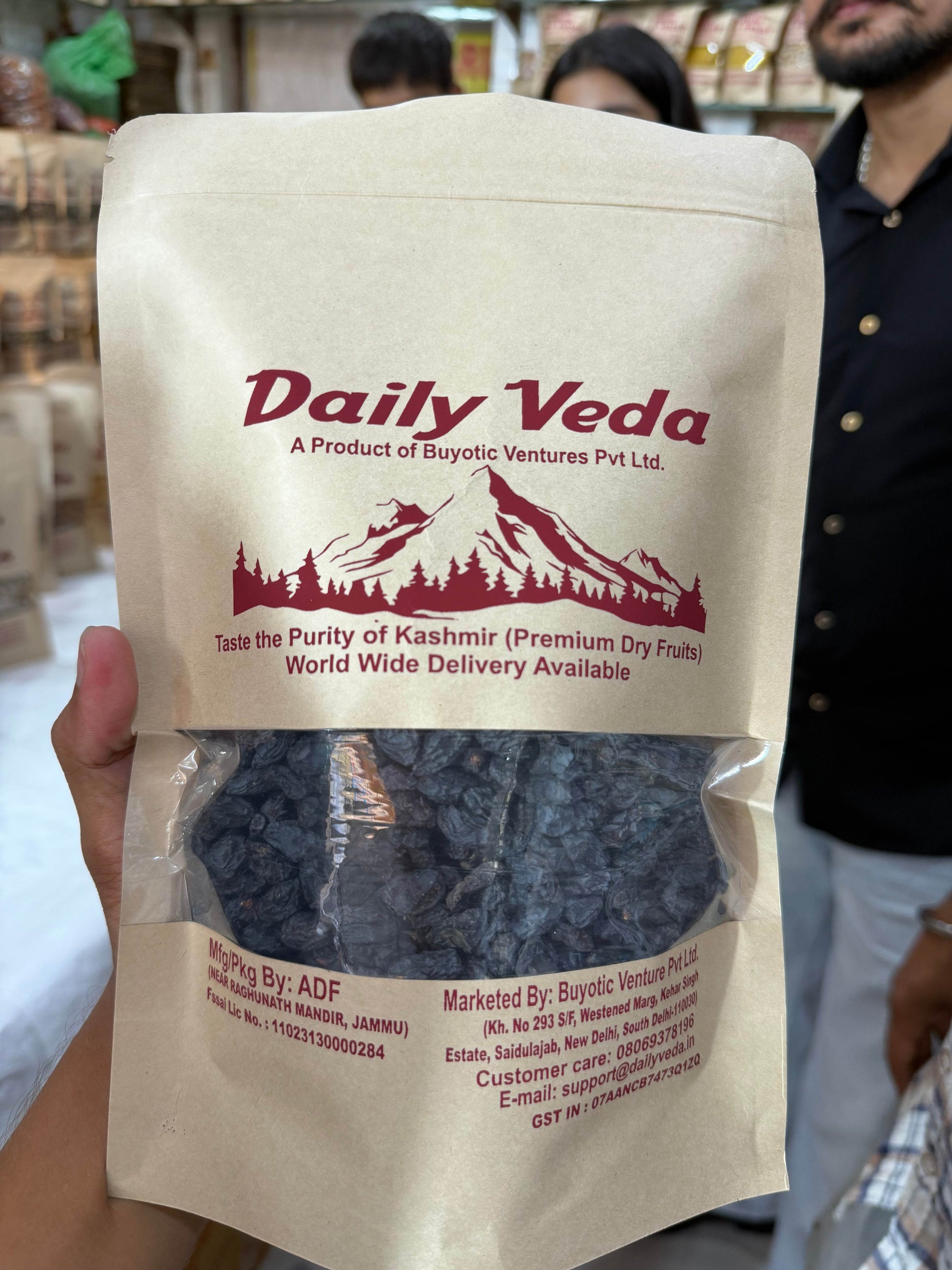 Daily Veda Black Kishmish - ZEDIF