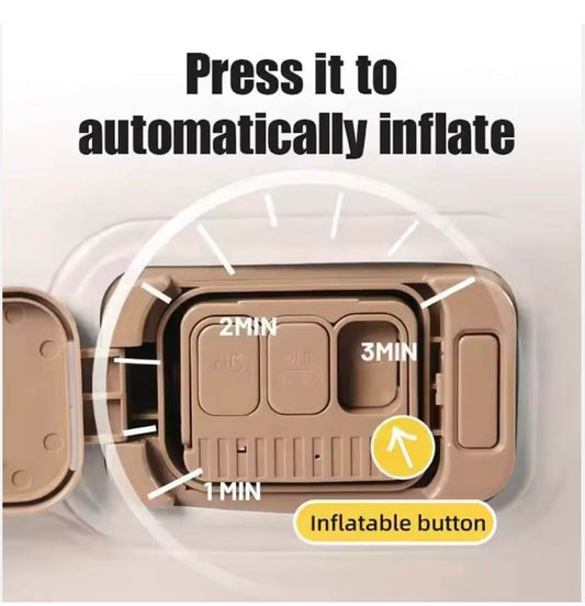 Single Air Bed, Inflatable Bed with Built-in Electric Pump (190x100x40 cm) - ZEDIF