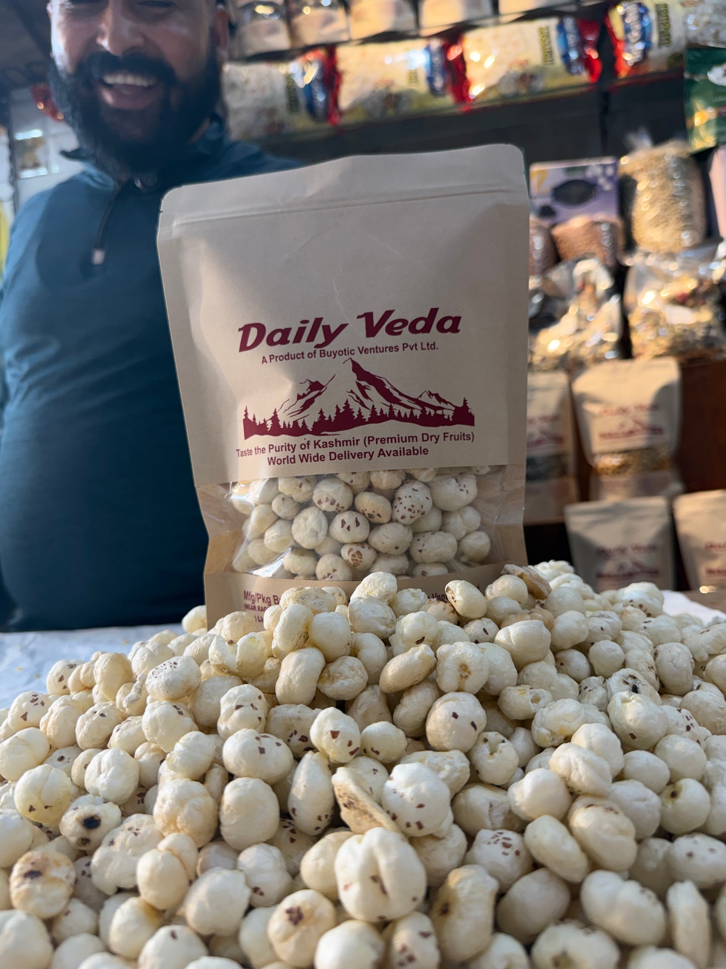 Daily Veda Makhana (Fox Nuts/Lotus Seeds)