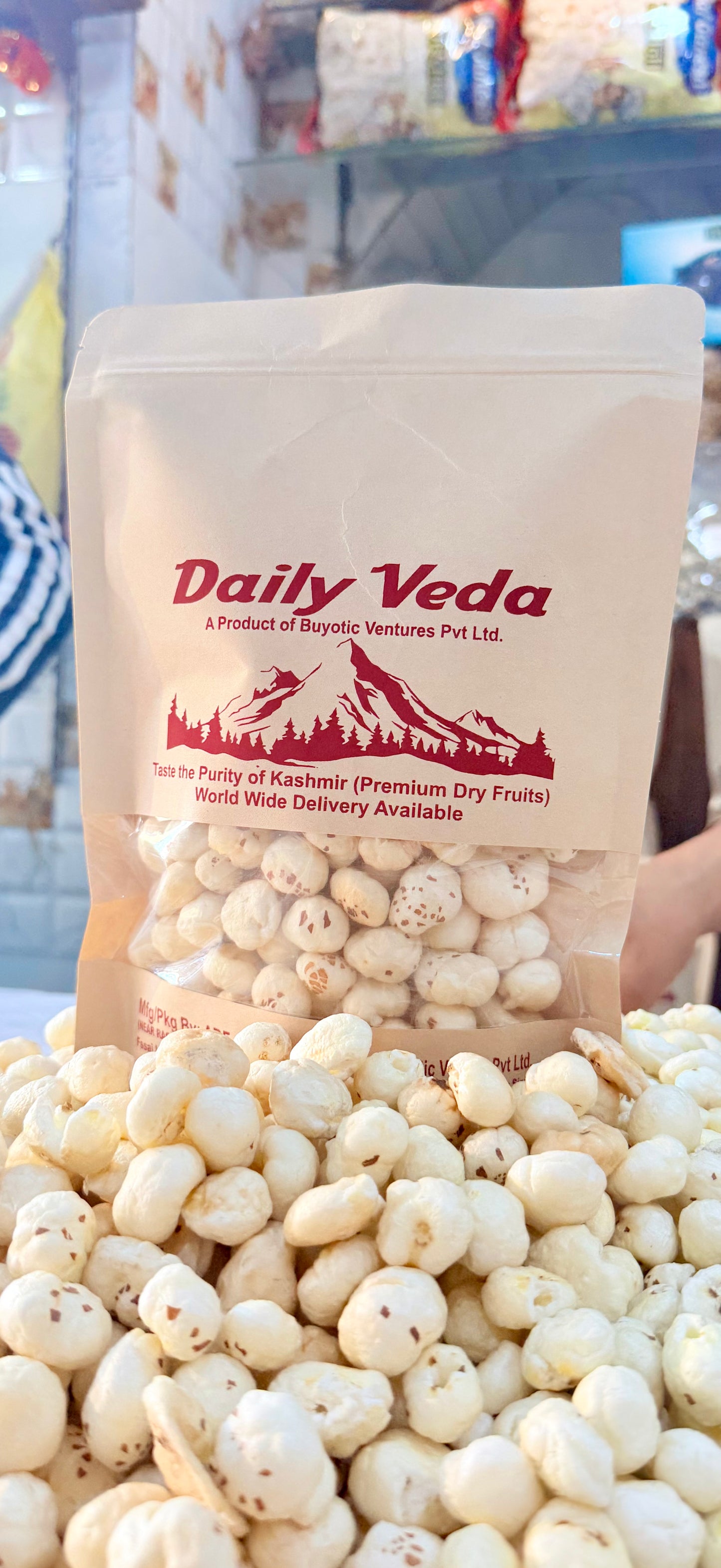 Daily Veda Makhana (Fox Nuts/Lotus Seeds)