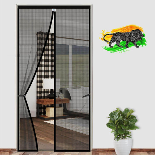 Polyester Magnetic Mosquito Net for Door - ZEDIF