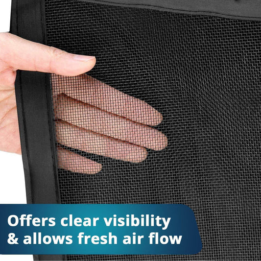 Polyester Magnetic Mosquito Net for Door - ZEDIF
