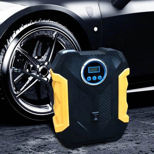 Portable Electric Car Air Compressor Pump for Car and Bike Tyre - ZEDIF