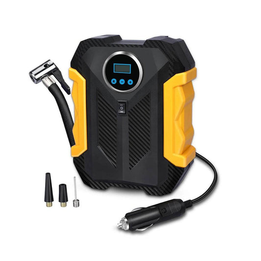 Portable Electric Car Air Compressor Pump for Car and Bike Tyre - ZEDIF