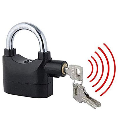 Security Alarm Lock (Anti-Theft, Motion Sensor, High-Decibel Siren)