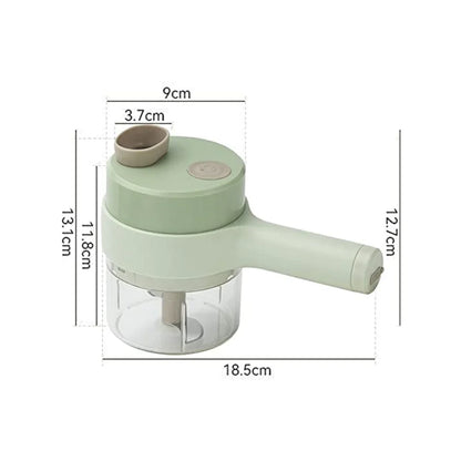 Vegetable Cutter and Meat Mincer (Handheld, Multi-Function)