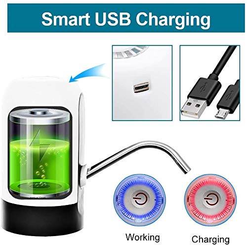 Wireless Portable Mini Rechargeable Water Bottle Can Dispenser Pump - ZEDIF