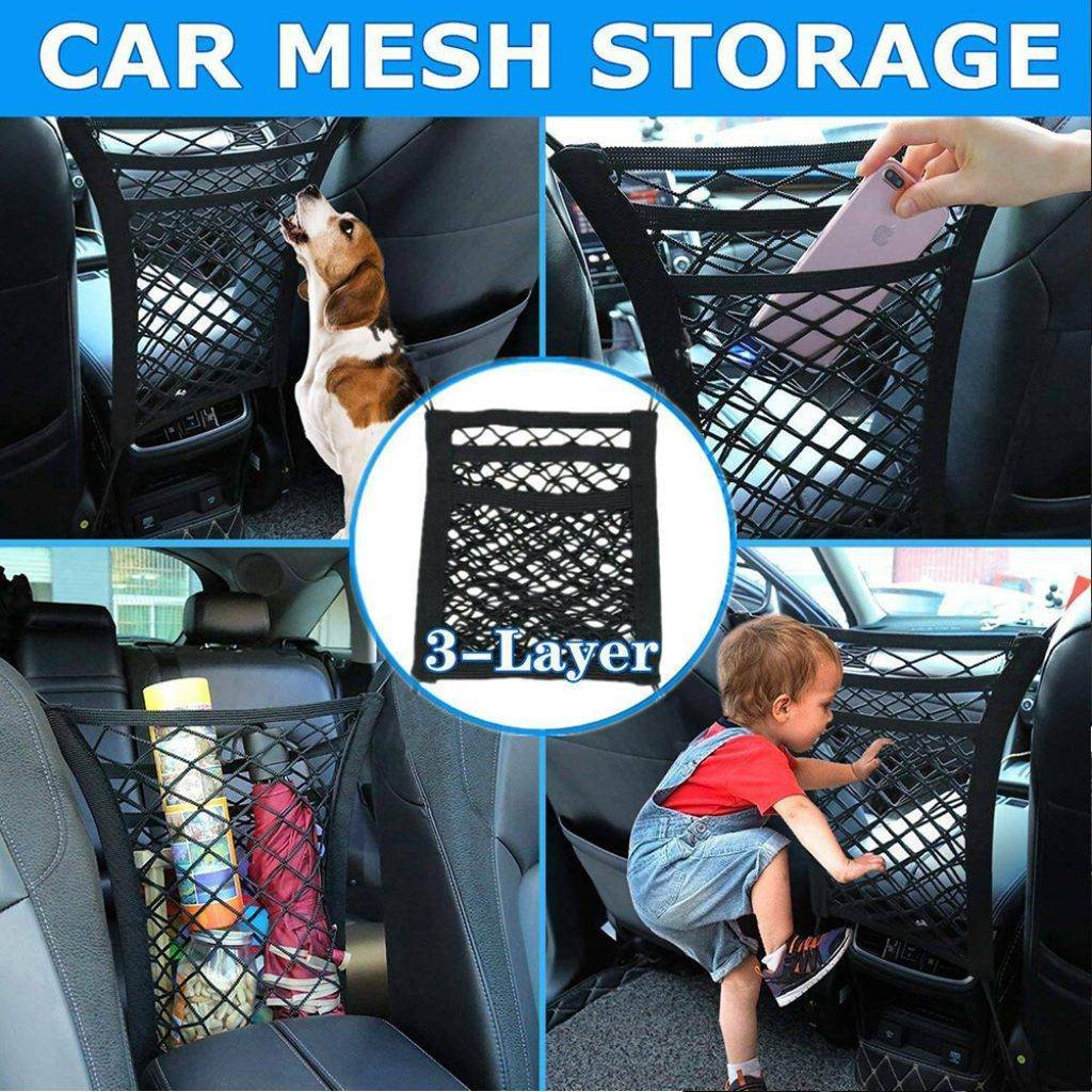 3 layer Mesh Car Storage Net - ZEDIF