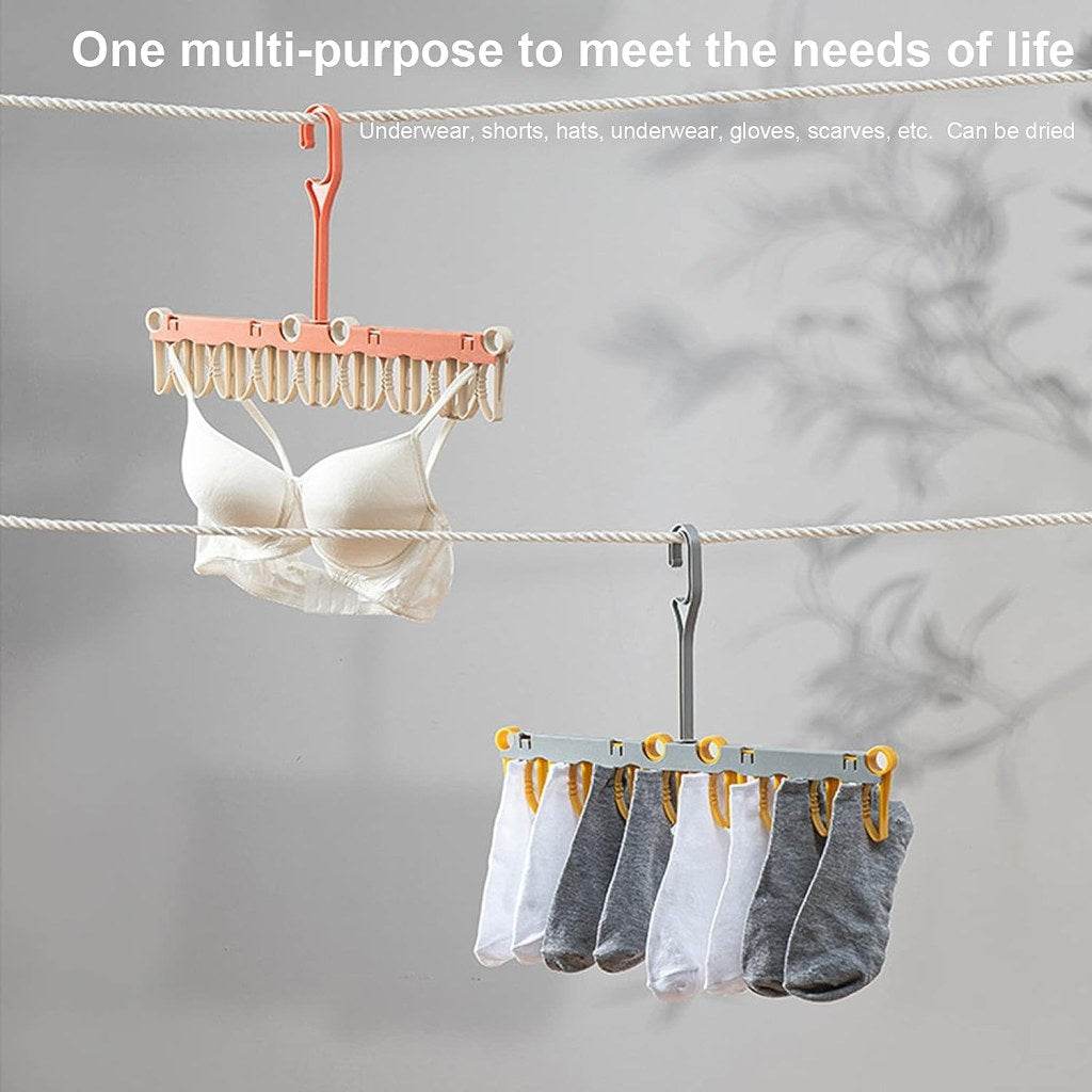 Foldable Cloth Dryer Hanger - ZEDIF