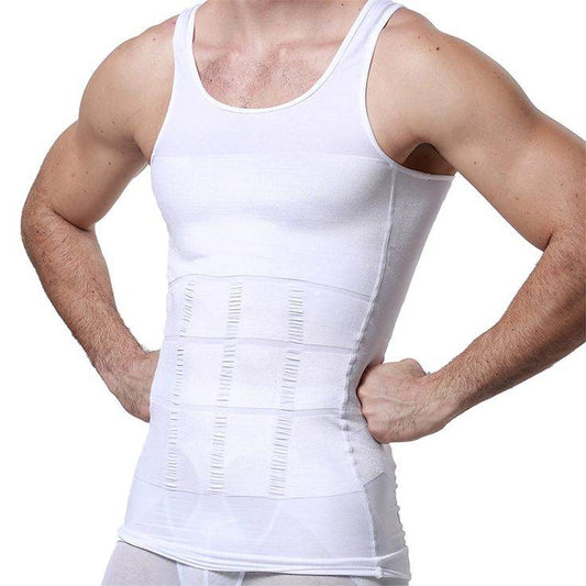 Slimming Shirt for Men (Slim & Fit, Compression & Posture Support) - ZEDIF