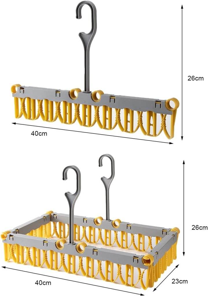 Foldable Cloth Dryer Hanger - ZEDIF