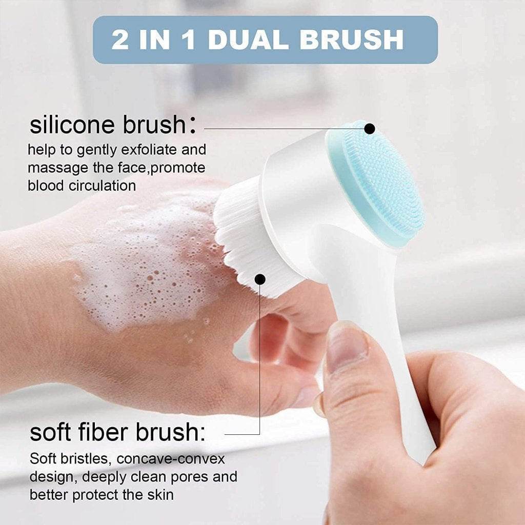 2 in 1 Face Scrubber - ZEDIF