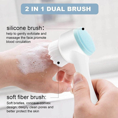 2 in 1 Face Scrubber - ZEDIF