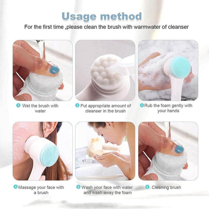2 in 1 Face Scrubber - ZEDIF