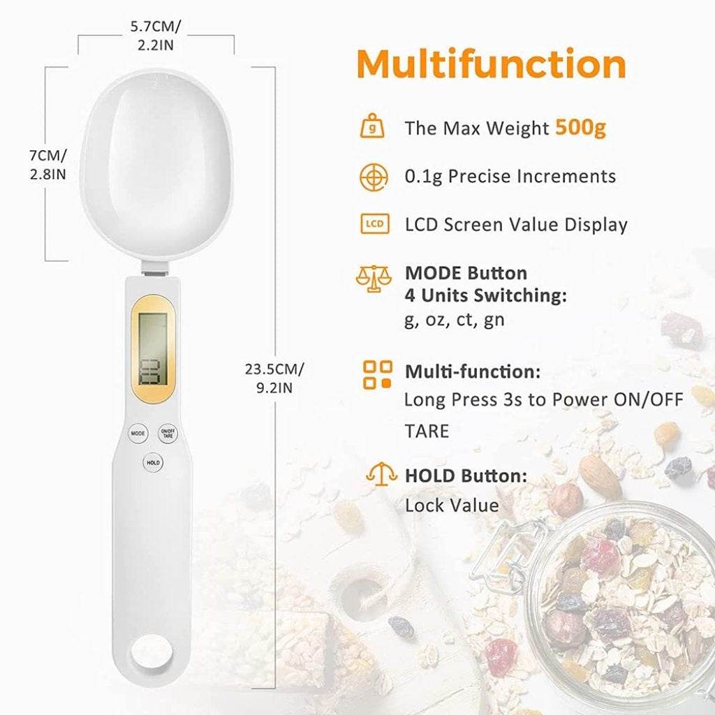 Digital Electronic Spice Spoon 500 gm - ZEDIF