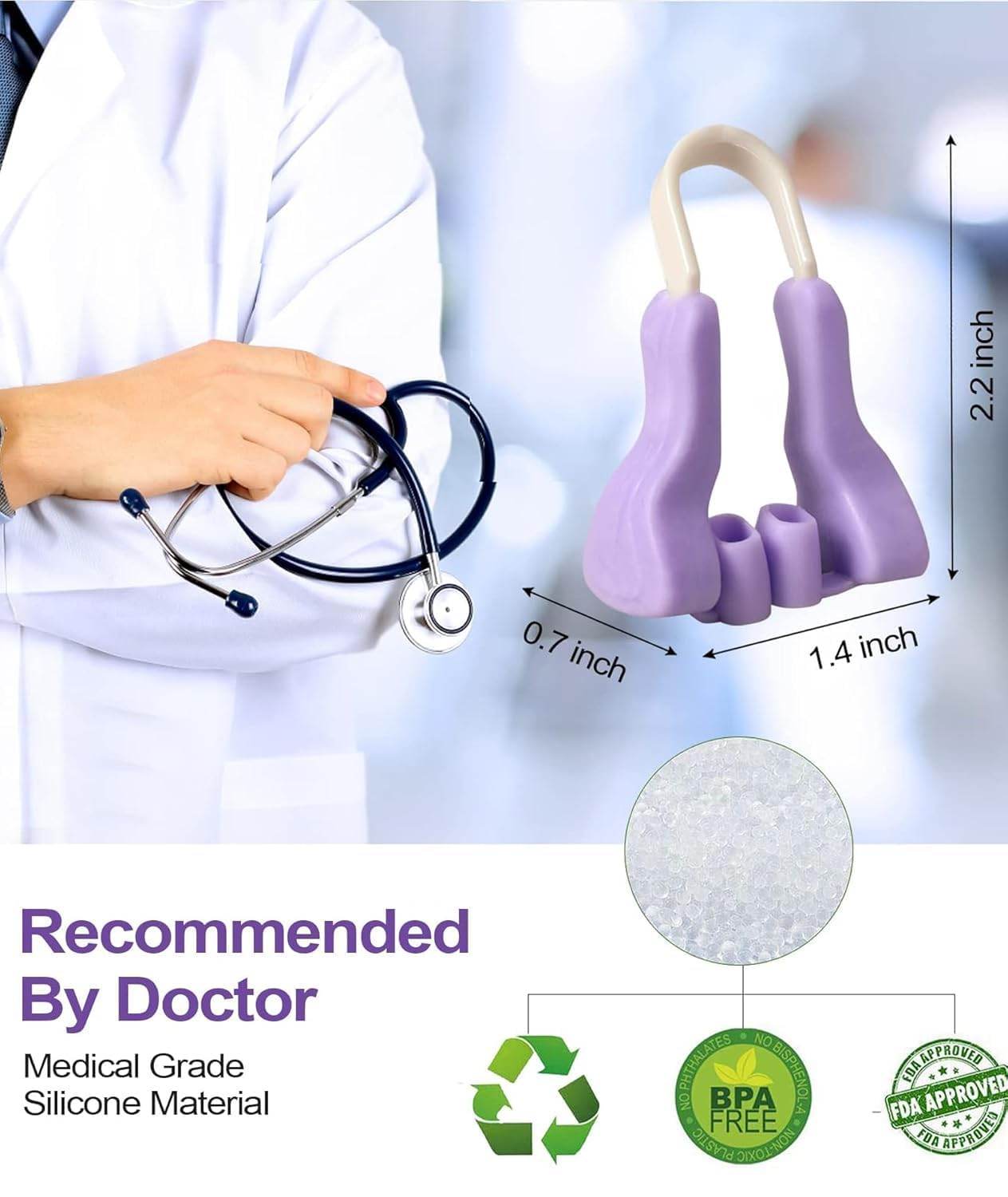 Nose Up Clip (Nose Shaping, Silicone, Unisex) - ZEDIF