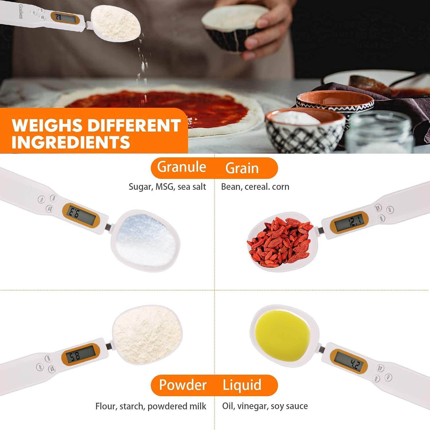 Digital Electronic Spice Spoon 500 gm - ZEDIF