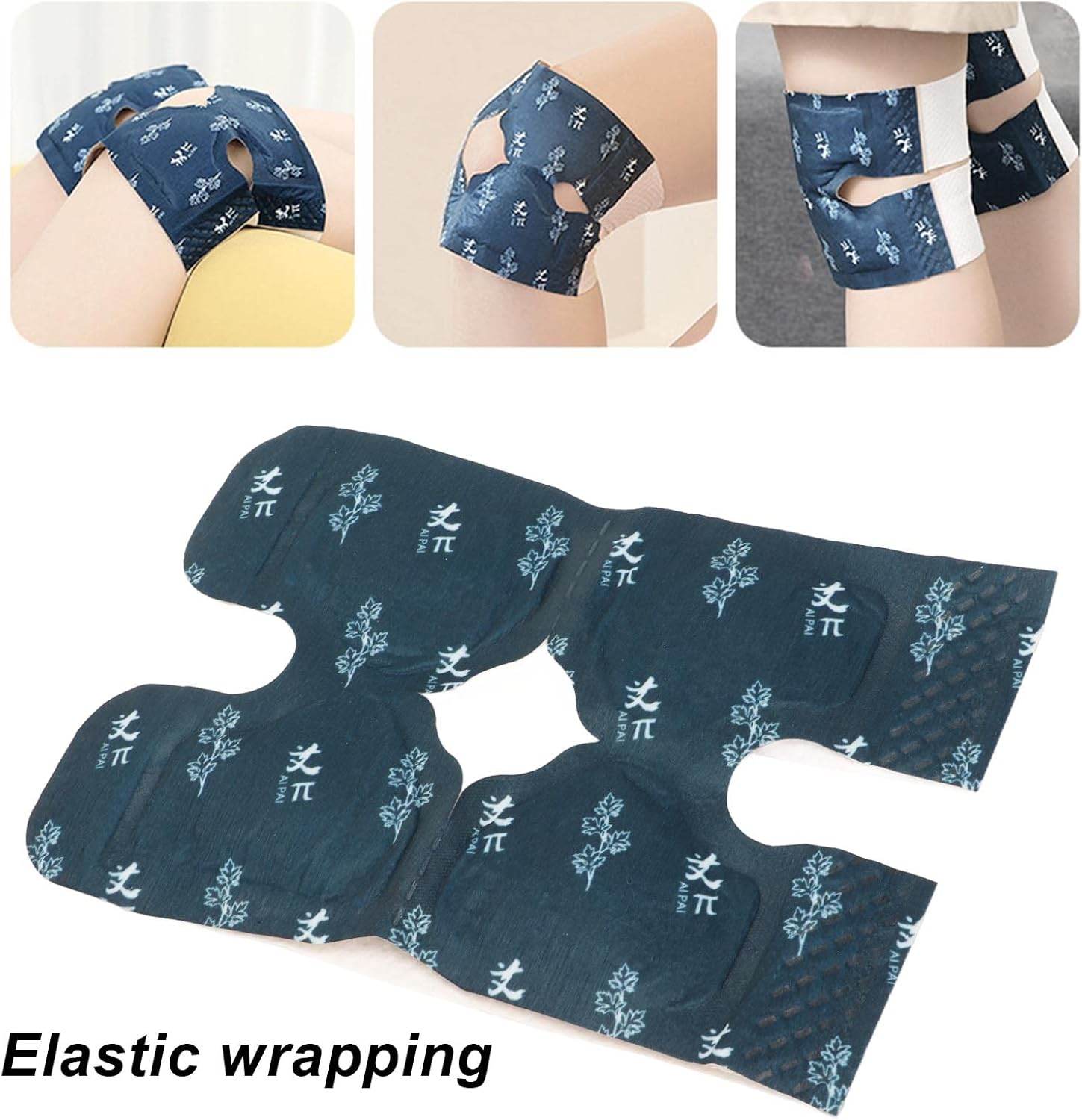 Warm Knee Pad (Herbal Moxa Therapy, Long-Lasting Heat) - ZEDIF