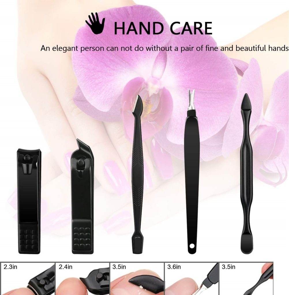 Nail Cutter Set (12-in-1 Manicure & Pedicure Kit with Case) - ZEDIF