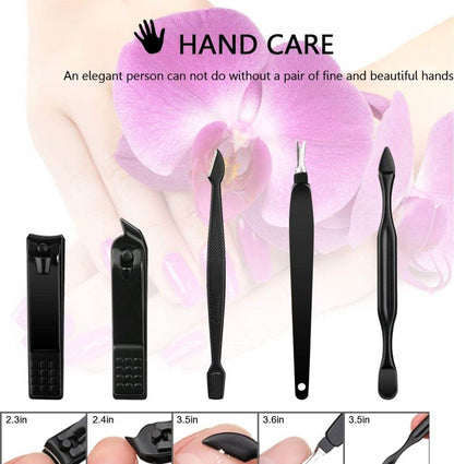 Nail Cutter Set (12-in-1 Manicure & Pedicure Kit with Case) - ZEDIF