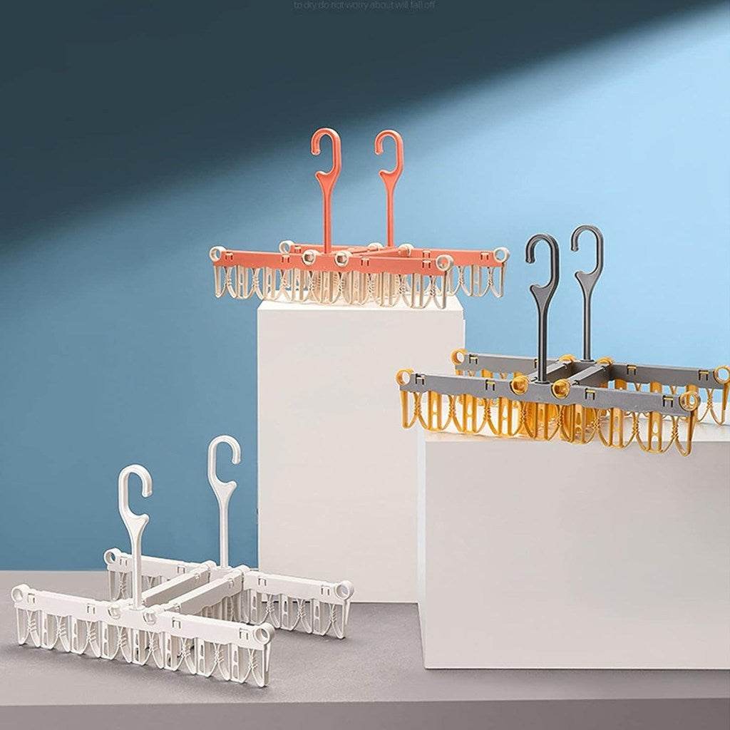 Foldable Cloth Dryer Hanger - ZEDIF