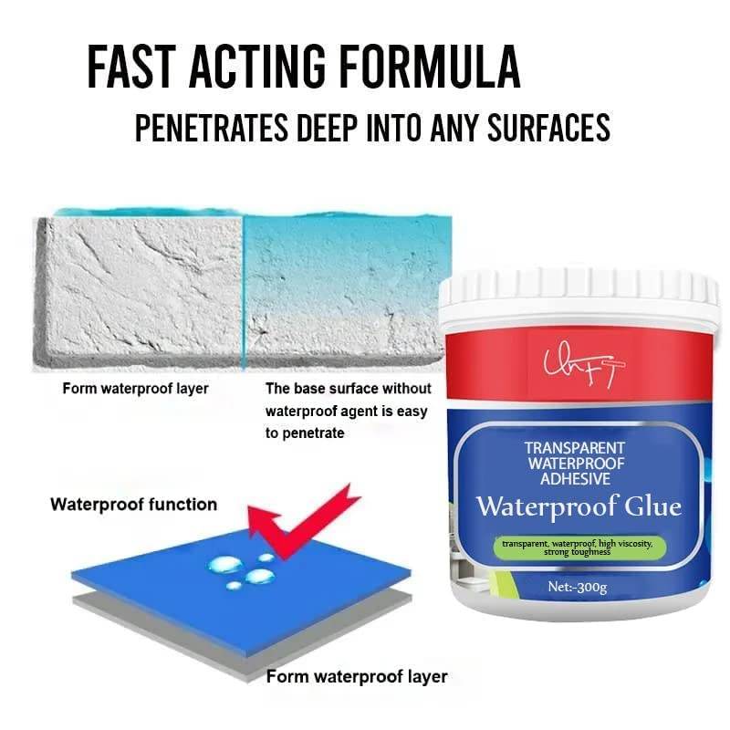 Waterproof Glue with Brush - ZEDIF